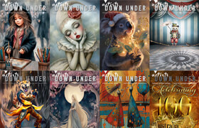 Artists Down Under - Full Year 2025 Collection - book